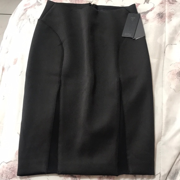 Pencil Black Skirt - Picture 1 of 2